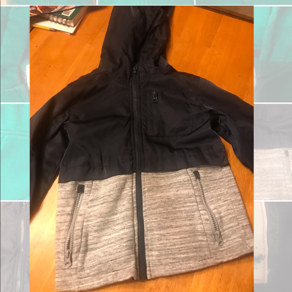Girls lightweight jacket with hood